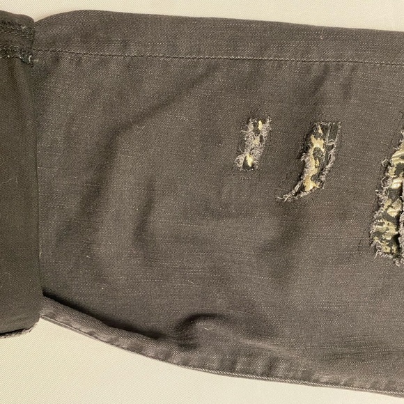 INC International Concepts Women's Washed Black Mid-Rise Boyfriend Jeans size 8 - Picture 11 of 16